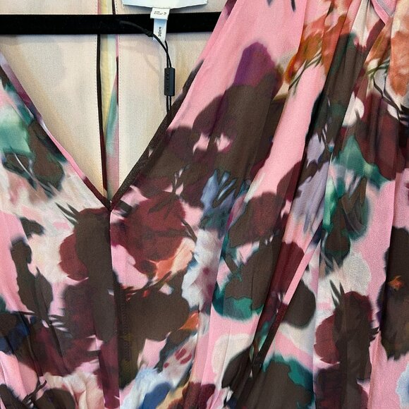 REISS "Josephine" Floral Printed Midi Dress NWT - Picture 9 of 16